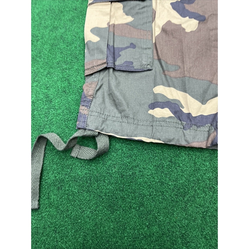 Ablanche Green Camo Cargo Shorts Belt & Pockets Mens Size 34 NWT - Picture 6 of 9